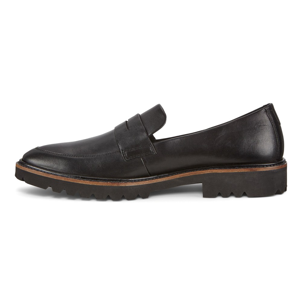 Loafers Mujer - ECCO Modern Tailored Slip-On Penny - Negros - SYZ289640